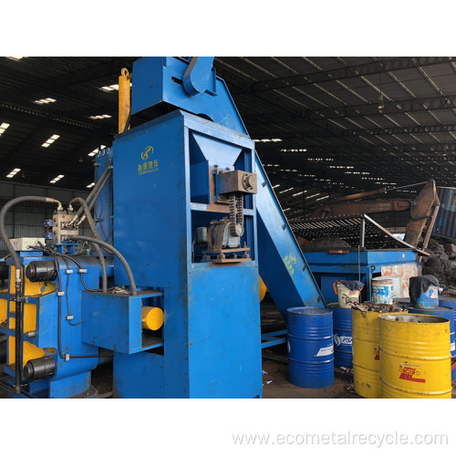 Steel Iron Copper Chips Aluminum Scrap Briquetting Machine